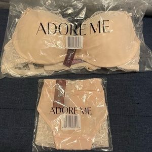 Clairabelle Push Up Bra with bikini bottom.